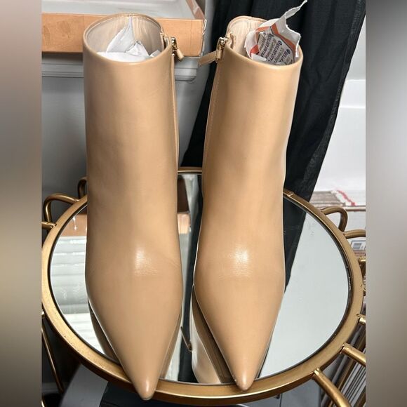 Cult Gaia Cam Bauble-Heel Leather Ankle Boots - Picture 8 of 15